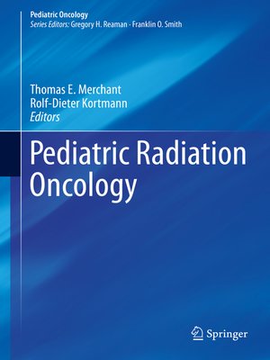 cover image of Pediatric Radiation Oncology